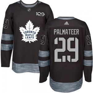 Mike Palmateer Toronto Maple Leafs Men's Authentic 1917- 100th Anniversary Jersey - Black