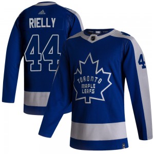 Adidas Morgan Rielly Toronto Maple Leafs Youth Authentic 2020/21 Reverse Retro Jersey - Blue