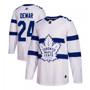 Adidas Connor Dewar Toronto Maple Leafs Men's Authentic 2018 Stadium Series Jersey - White