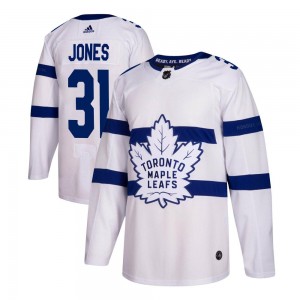 Adidas Martin Jones Toronto Maple Leafs Men's Authentic 2018 Stadium Series Jersey - White