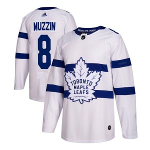 Adidas Jake Muzzin Toronto Maple Leafs Men's Authentic 2018 Stadium Series Jersey - White
