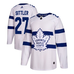 Adidas Darryl Sittler Toronto Maple Leafs Men's Authentic 2018 Stadium Series Jersey - White