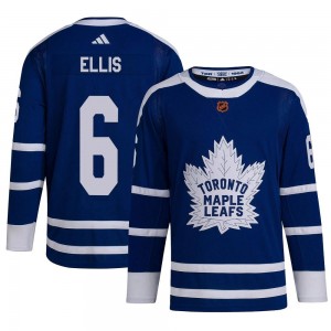 Adidas Ron Ellis Toronto Maple Leafs Men's Authentic Reverse Retro 2.0 Jersey - Royal