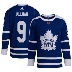 Adidas Norm Ullman Toronto Maple Leafs Men's Authentic Reverse Retro 2.0 Jersey - Royal