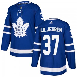Adidas Timothy Liljegren Toronto Maple Leafs Men's Authentic Home Jersey - Blue