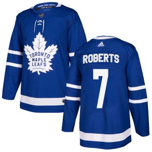 Adidas Gary Roberts Toronto Maple Leafs Men's Authentic Home Jersey - Blue