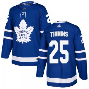 Adidas Conor Timmins Toronto Maple Leafs Men's Authentic Home Jersey - Blue