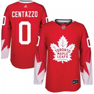 Adidas Orrin Centazzo Toronto Maple Leafs Youth Authentic Alternate Jersey - Red