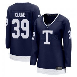 Fanatics Branded Rich Clune Toronto Maple Leafs Women's Breakaway 2022 Heritage Classic Jersey - Navy