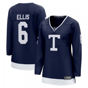 Fanatics Branded Ron Ellis Toronto Maple Leafs Women's Breakaway 2022 Heritage Classic Jersey - Navy