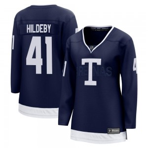 Fanatics Branded Dennis Hildeby Toronto Maple Leafs Women's Breakaway 2022 Heritage Classic Jersey - Navy