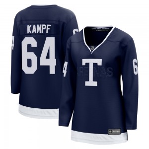 Fanatics Branded David Kampf Toronto Maple Leafs Women's Breakaway 2022 Heritage Classic Jersey - Navy