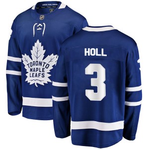 Fanatics Branded Justin Holl Toronto Maple Leafs Youth Breakaway Home Jersey - Blue