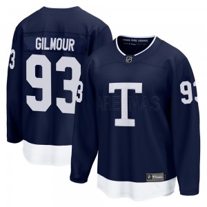 Fanatics Branded Doug Gilmour Toronto Maple Leafs Men's Breakaway 2022 Heritage Classic Jersey - Navy