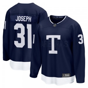 Fanatics Branded Curtis Joseph Toronto Maple Leafs Men's Breakaway 2022 Heritage Classic Jersey - Navy