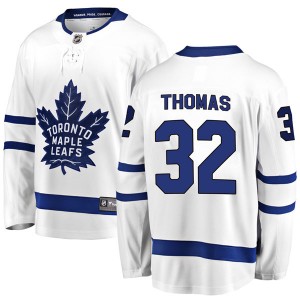 Fanatics Branded Steve Thomas Toronto Maple Leafs Men's Breakaway Away Jersey - White