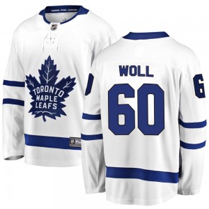 Fanatics Branded Joseph Woll Toronto Maple Leafs Men's Breakaway Away Jersey - White