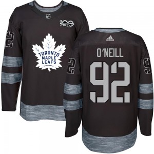 Jeff O'neill Toronto Maple Leafs Youth Authentic 1917- 100th Anniversary Jersey - Black