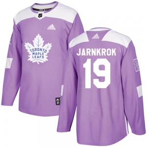 Adidas Calle Jarnkrok Toronto Maple Leafs Men's Authentic Fights Cancer Practice Jersey - Purple