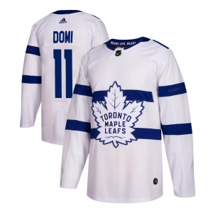 Adidas Max Domi Toronto Maple Leafs Youth Authentic 2018 Stadium Series Jersey - White