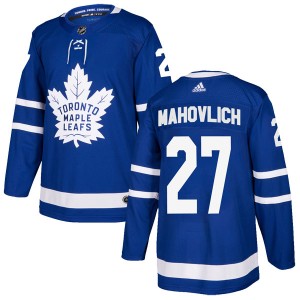 Adidas Frank Mahovlich Toronto Maple Leafs Youth Authentic Home Jersey - Blue