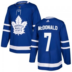 Adidas Lanny McDonald Toronto Maple Leafs Youth Authentic Home Jersey - Blue