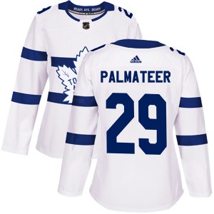 Adidas Mike Palmateer Toronto Maple Leafs Women's Authentic 2018 Stadium Series Jersey - White