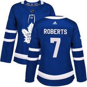 Adidas Gary Roberts Toronto Maple Leafs Women's Authentic Home Jersey - Blue