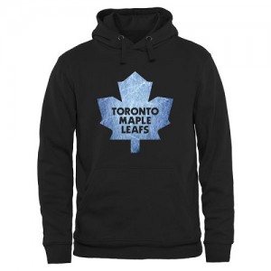 Men's Toronto Maple Leafs Rinkside Pond Hockey Pullover Hoodie - Black