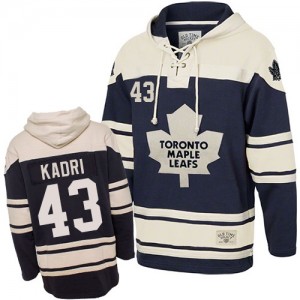 Youth Old Time Hockey Toronto Maple Leafs Nazem Kadri Authentic Royal Blue Sawyer Hooded Sweatshirt