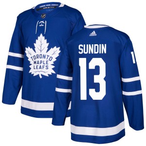 Adidas Mats Sundin Toronto Maple Leafs Men's Authentic Jersey - Blue
