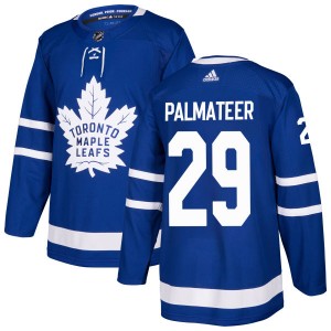 Adidas Mike Palmateer Toronto Maple Leafs Men's Authentic Jersey - Blue
