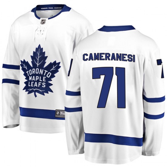 Fanatics Branded Tony Cameranesi Toronto Maple Leafs Youth Breakaway Away Jersey - White