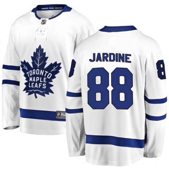 Fanatics Branded Sam Jardine Toronto Maple Leafs Youth Breakaway Away Jersey - White