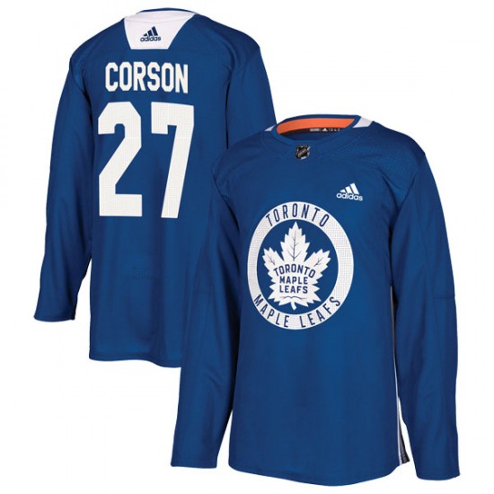 Adidas Shayne Corson Toronto Maple Leafs Men's Authentic Practice Jersey - Royal