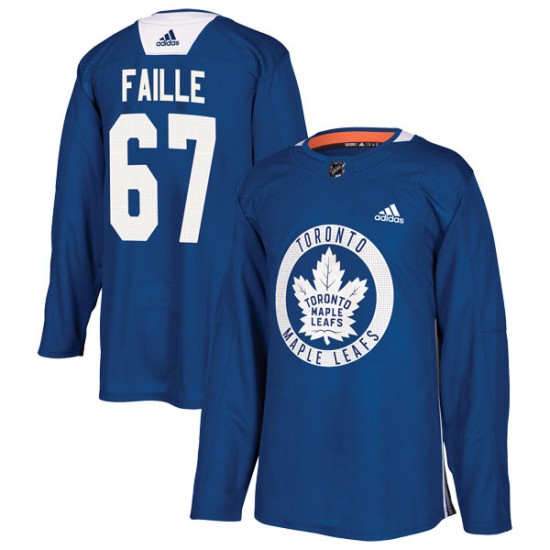 Adidas Eric Faille Toronto Maple Leafs Men's Authentic Practice Jersey - Royal