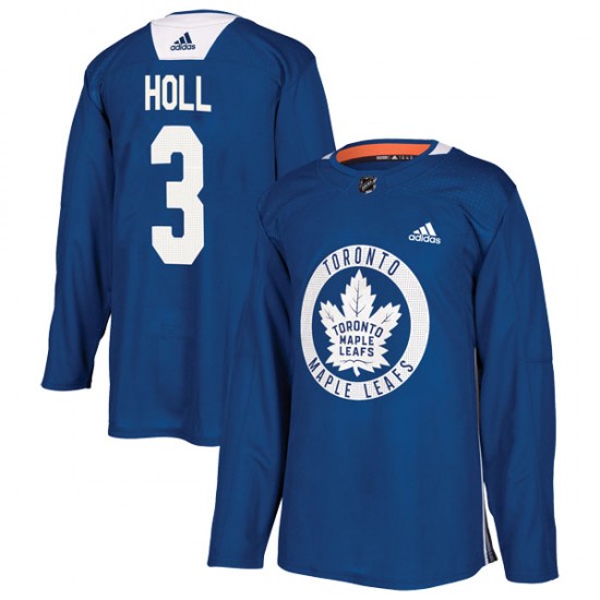 Adidas Justin Holl Toronto Maple Leafs Men's Authentic Practice Jersey - Royal