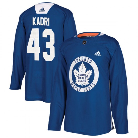 Adidas Nazem Kadri Toronto Maple Leafs Men's Authentic Practice Jersey - Royal