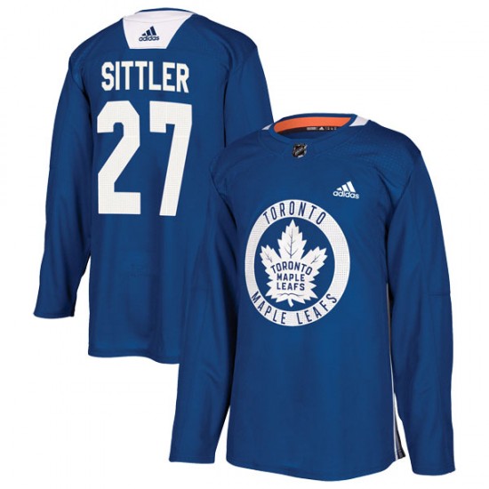 Adidas Darryl Sittler Toronto Maple Leafs Men's Authentic Practice Jersey - Royal