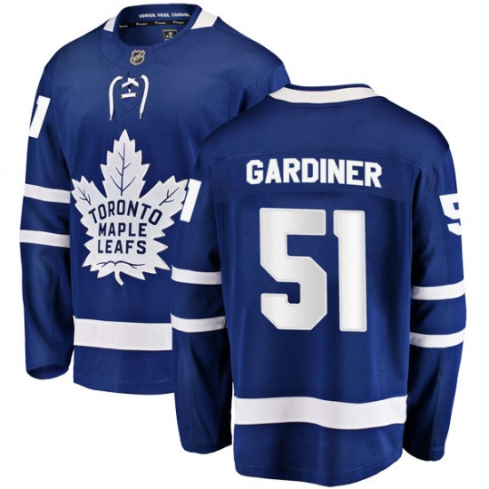 Fanatics Branded Jake Gardiner Toronto Maple Leafs Men's Breakaway Home Jersey - Blue