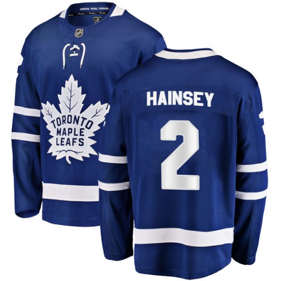 Fanatics Branded Ron Hainsey Toronto Maple Leafs Men's Breakaway Home Jersey - Blue