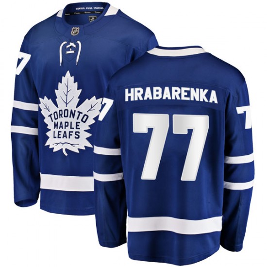 Fanatics Branded Raman Hrabarenka Toronto Maple Leafs Men's Breakaway Home Jersey - Blue
