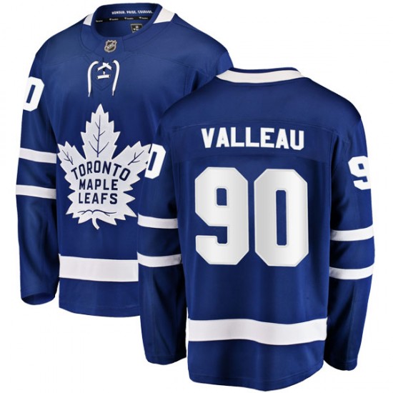 Fanatics Branded Nolan Valleau Toronto Maple Leafs Men's Breakaway Home Jersey - Blue