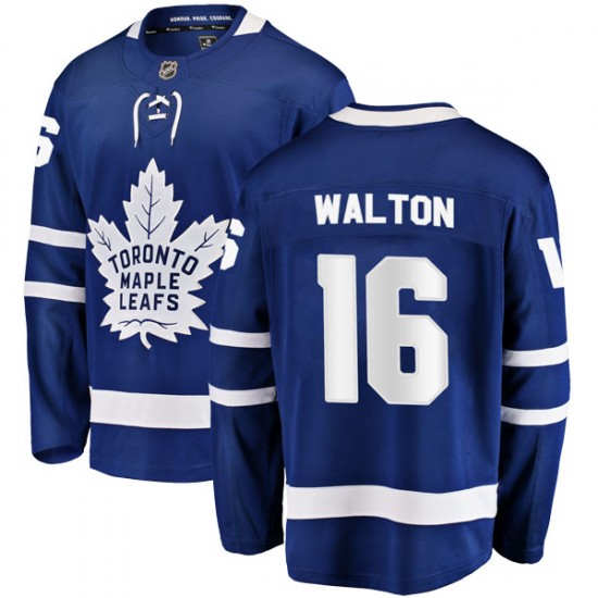 Fanatics Branded Mike Walton Toronto Maple Leafs Men's Breakaway Home Jersey - Blue