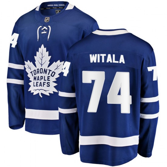 Fanatics Branded Chase Witala Toronto Maple Leafs Men's Breakaway Home Jersey - Blue