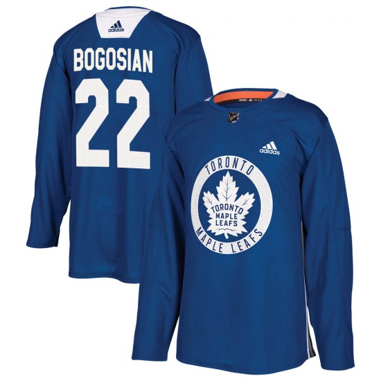 Adidas Zach Bogosian Toronto Maple Leafs Youth Authentic Practice Jersey - Royal