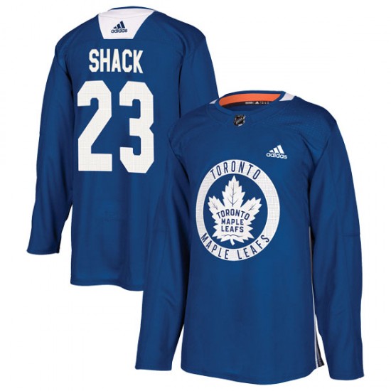 Adidas Eddie Shack Toronto Maple Leafs Youth Authentic Practice Jersey - Royal