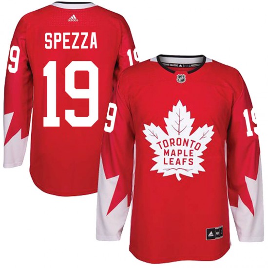 Adidas Jason Spezza Toronto Maple Leafs Men's Authentic Alternate Jersey - Red