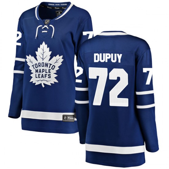 Fanatics Branded Jean Dupuy Toronto Maple Leafs Women's Breakaway Home Jersey - Blue