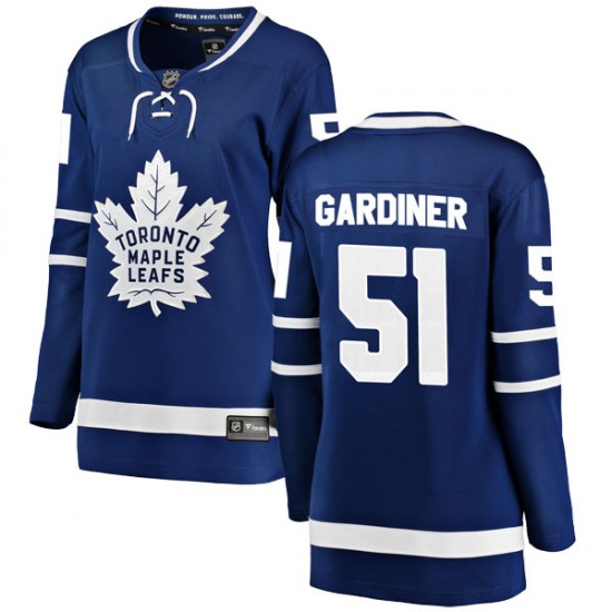 Fanatics Branded Jake Gardiner Toronto Maple Leafs Women's Breakaway Home Jersey - Blue